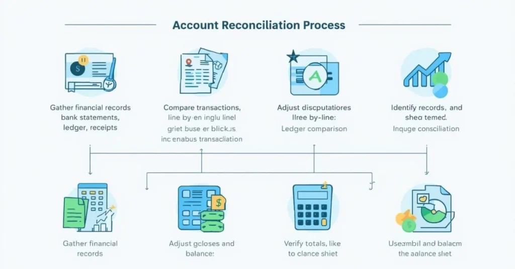 Step-by-Step Guide to Reconcile Accounts