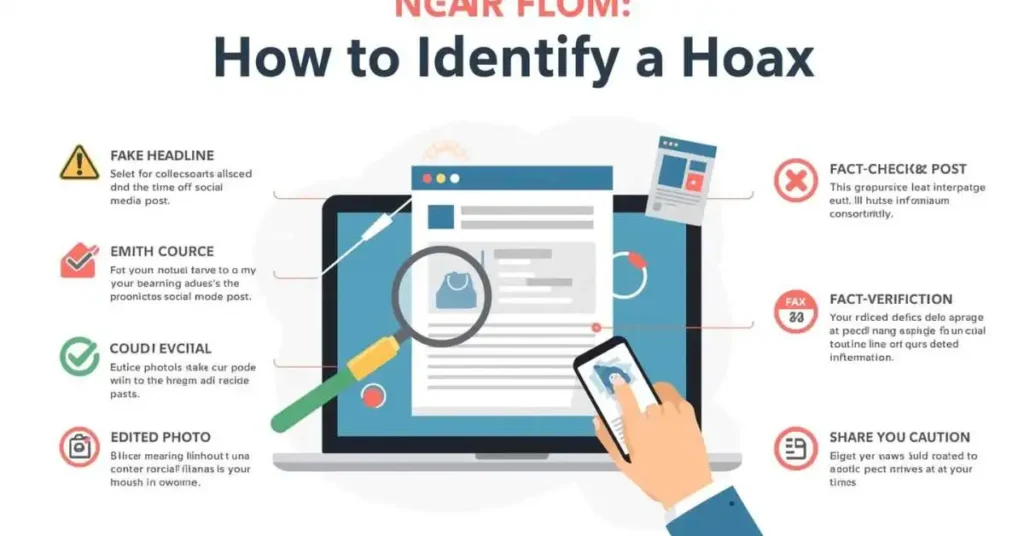 How to identify a hoax online