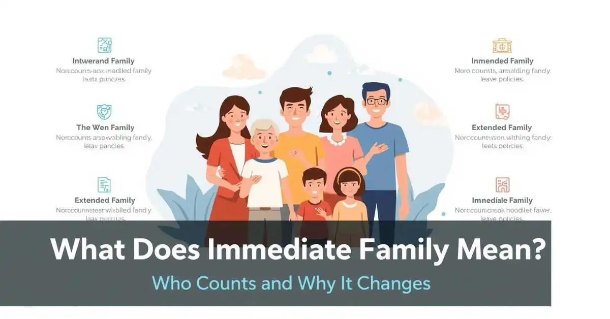 immediate family meaning graphic