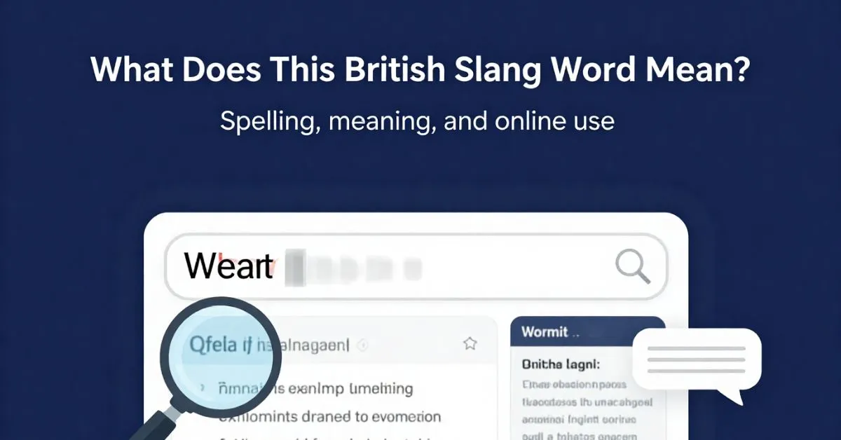 British slang word spelling correction image
