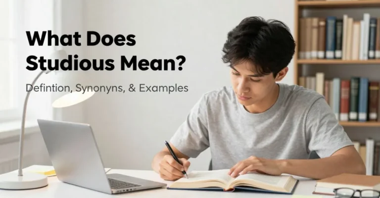 Studious meaning featured image