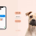 Phone chat and goofy dog illustrating the meaning of derpy in slang.