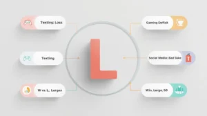 Visual guide explaining what L means in texting, gaming, social media, and other common contexts.