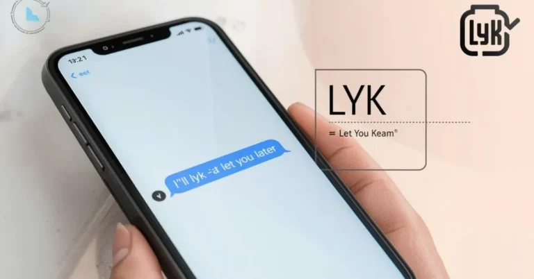 LYK meaning in text graphic