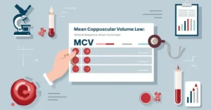 Low MCV blood test and microcytosis image