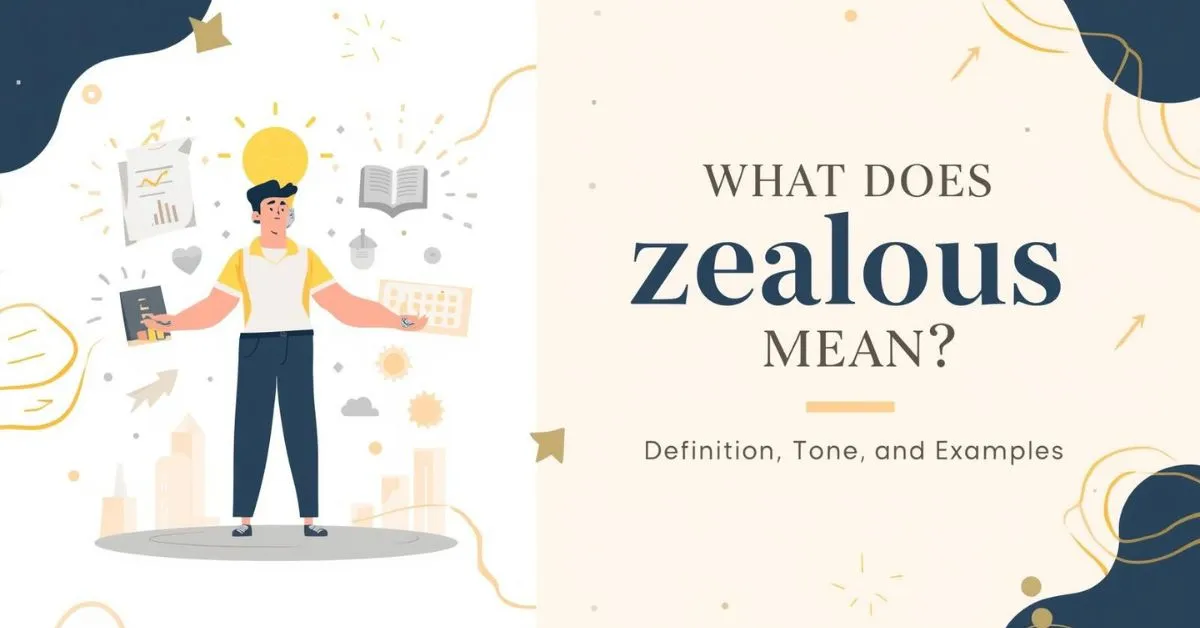 zealous meaning definition image