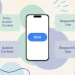 “Social media slang graphic explaining what tism means.”