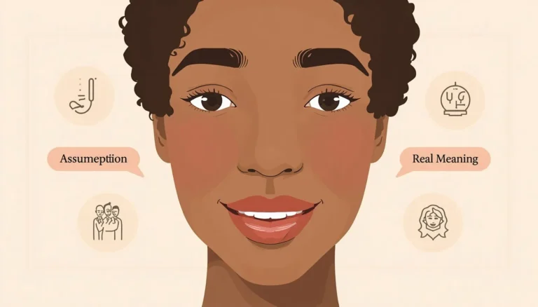 Subtle tongue piercing illustration showing self-expression, confidence, and personal meaning.